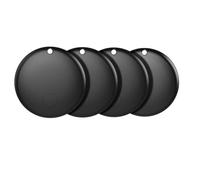 Aundhegrtt Traceur Bluetooth 4 Pièces Localisateur D'Objets Compatible Android et iOS pour Bagages, à Dos, Valises, Etc. Système A