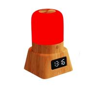 Aundhegrtt Veilleuse Rouge pour Dormir, Lampe de Bureau Veilleuse Rouge avec une Longueur D'Onde de 670 Nm, Lampe à Lumière Rouge pour Dormir