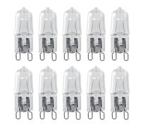 AUNMAS Ampoules G9, Verre haute qualité résistant à l'explosion, Durée de vie prolongée 2000 heures, 120V 40W 2900K Blanc chaud pour plafonnier armoire basse