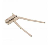 AUNMAS Casement Window Operator, Dual Arm Zinc Alloy Crank | Quincaillerie de fenêtre pour réparations de battants, mouvement de ventilation contrôlé, utilisation de fenêtres