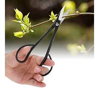 AUNMAS Ciseaux à bonsaï en Acier Inoxydable, Ciseaux d'élagage à Pointe Fine de 190 Mm pour une Précise des Branches, Lame étroite, Poignée Ergonomique pour les Jardiniers de bonsaï