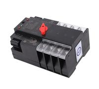 AUNMAS Commutateur de Transfert Automatique à Double Puissance, Commutateur de Transfert ATS 4P 100A avec Boîtier Ignifuge PC Contacts Argentés Commutation Milliseconde pour Boîte PZ30 d'usine à