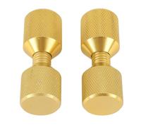 AUNMAS Jeu de Broches d'alignement de Outil d'alignement de à Deux Trous en Aluminium pour Brides de 0,5 à 14 Po 150 LB Conception Filetée Anodisée Manipulation Facile pour les Travaux de Tuyauterie