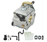 AUNMAS Kit Carburateur, Tubulure D'admission en Aluminium anodisé pour MS260, 024, 026 Chaîne