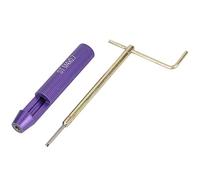 AUNMAS Kit D'insertion Filetée Hélicoïdale M4x2D, 50 Pièces en Acier | Réparation de filetage de fil enroulé, longueur installée de 8 mm, disjoncteur Tang inclus, moteur en aluminium, entretien