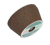 AUNMAS Meule en Carbure de Silicium pour Meuleuse D'angle, 3.0 Pouces | Tamis 100 Mesh, Support Métallique, Taux D'Enlèvement Élevé, Durabilité des Bords, Compatible avec Têtes de Polissage