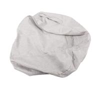 AUNMAS Petite Housse de Pouf Douce, Anti-décoloration, Anti-Boulochage, Tissu Résistant à l'usure avec Rabat à Fermeture éclair pour Ranger des Jouets en Peluche, des Couvertures et des (Kaki Clair)