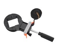 AUNMAS Pince de Serrage à Dégagement Rapide, Pince de Serrage pour Cadre de Travail du Bois en Alliage d'aluminium ABS avec Bande en Nylon de 4 M, Longueur Réglable, Maintien Stable, Installation