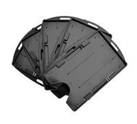 AUNMAS Porte-badge d'identité, étui de Protection Rigide Horizontal et Vertical en PP avec Deux Emplacements Indépendants pour Cartes de Crédit, Carte d'identité, Cartes de proximité, (5PCS)