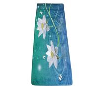 AUNMAS Tapis Long de Salle de Bain, Tapis de Sol en Flanelle avec Absorption d'eau, Antidérapant, Dépoussiérage, Doux et Respirant pour Salle de Bain, Cuisine, Couloir, Entrée, Salon (50 * 80cm)