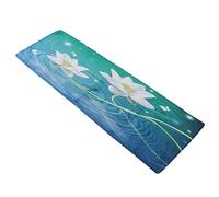 AUNMAS Tapis Long de Salle de Bain, Tapis de Sol en Flanelle avec Absorption d'eau, Antidérapant, Dépoussiérage, Doux et Respirant pour Salle de Bain, Cuisine, Couloir, Entrée, Salon (40 * 120 cm)