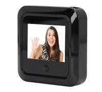 AUNMAS Visionneuse de Porte Numérique 0,3 MP, Affichage en Alliage de | Boîtier ABS, Entrée Domestique, écran 2,4 Pouces, Pile AAA ou Micro USB, Caméra Judas, Prise en Charge de la Carte 64G