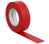 AUPROTEC 1 rouleau VDE Ruban Isolant Électrique Bande Isolatrice PVC 15mm x 10 DIN EN 60454-3-1 couleur: rouge