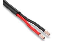 Auprotec Câble de véhicule 50 m - 2 x 4,0 mm² - Câble rond à 2 fils - Câble électrique FLRYY - Pour remorque de voiture