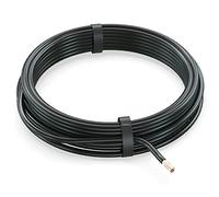 AUPROTEC Câble unipolaire 0,75 mm² FLRY-B Fil Électrique en Anneau: 10m, Noir