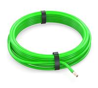AUPROTEC Câble unipolaire 1,5 mm² FLRY-B Fil Électrique en Anneau: 10m, Vert