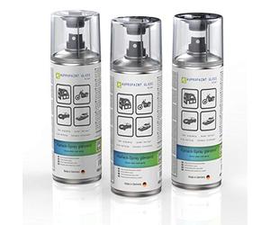 AUPROTEC Lot de 3 sprays de peinture Aupropaint Gloss - Transparent brillant - Pour voiture - 3 x 400 ml