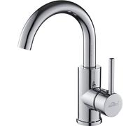 Auralum Robinet de salle de bain rotatif à 360° Mitigeur de lavabo Mitigeur monocommandé pour salle de bain