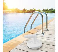 Auratrove Adaptateur de plaque d'aspirateur pour piscine hors sol Hayward SP1090 SP1091 SP1092 avec coude de 3,8 cm et 3,8 cm pour le nettoyage du raccord de tuyau