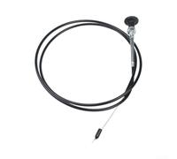Auratrove Câble d'étranglement - Ligne de commande Push Pull - 152 cm - Noyau en métal résistant à l'usure pour un fonctionnement fluide - Remplacement pour pièces de tondeuse 054-8017-00 290-610