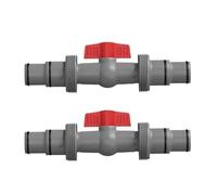 Auratrove Connecteur de tuyau de piscine 38 mm 32 mm adaptateur T pour système de filtre Intex Coleman, plastique PP durable avec pinces en acier inoxydable pour l'entretien de la piscine