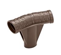 Auratrove Connecteur en T P07240 pour Coleman pour piscine Power Steel, partie en plastique marron, installation pour piscine de la série Vista