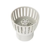 Auratrove Écumoire de vidange de bassin pour bassins à koï, hauteur réglable à angle oscillant, collecteur de débris, installation pour enlever les feuilles et contrôler l'eau