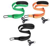 Auratrove Harnais de débroussailleuse avec crochet en métal amélioré, bandoulière rembourrée réglable pour une utilisation confortable, compatible avec les souffleurs ego pour Greenworks