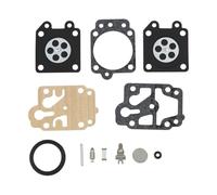 Auratrove Kit de réparation de carburateur, 12 pièces de joints pour 1E40F-5, pour Echo BC430, pour débroussailleuse Honda CG430 CG520, membrane en caoutchouc et métal