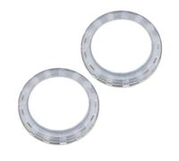 Auratrove Lot de 2 colliers de cloueur 910767 pour FC350A FM350A FR350A Type 2 en caoutchouc blanc pour réparation d'ongles