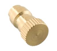 Auratrove Lot de 2 coupleurs hexagonaux en laiton à connexion rapide, raccord d'air mâle de 8 mm avec store pour outils pneumatiques, adaptateur de buse inclus