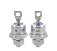 Auratrove Lot de 2 diodes à montage sur goujon 40 A 1200 V, redresseur d'anode négative à cathode positive pour convertisseur d'alimentation de machine à souder, modèle 40HF120