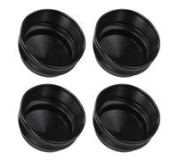Auratrove Lot de 4 cache-broches 532121232 - Pièces de rechange noires pour tondeuse à gazon Craftsman Poulan - Protection contre les débris - Utilisation extérieure