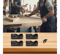 Auratrove Lot de 4 porte-forets, compatibles avec Dewalt 20 V MAX DCF885M2 DCF825 DCD985 DCF835 DCF836, pièce de rechange en plastique noir N131745