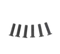 Auratrove Lot de 6 vis de fixation à filetage gauche M5/M6 22 mm pour adaptateur de tige de mandrin UNF