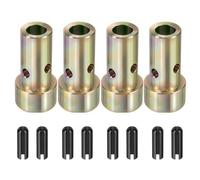 Auratrove Lot de bagues d'adaptation d'attelage rapide pour tracteurs de catégorie I - Broches en acier zingué pour une fixation facile à 3 points