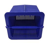 Auratrove Panier d'écumoire pour pompe HAYWARD Super Pump, filtre à débris en plastique avec poignée pour SP2607X10 SP2615X20XE, bleu de 15,2 cm, diamètre extérieur supérieur de rechange pour SPX1600M