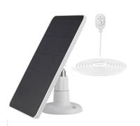 Auratrove Panneau solaire 4 W pour Arlo Pro 4 Ultra 2 Pro 3 avec câble de charge monocristallin de 3 m pour caméra de sécurité extérieure Système de surveillance