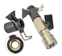 Auratrove Raccord de tuyau de nettoyeur haute pression, adaptateur de connexion rapide pour Kärcher pour Bosch pour Nilfisk à G1/4 M14, raccord en acier inoxydable et plastique pour un remplacement
