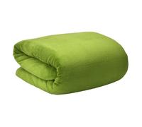 Beautissu Aurelia Plaid Polaire 150x200cm - Couverture Douce, Douillette & Confortable en Microfibre pour Le Canapé et comme Couvre-Lit - Plaid Vert