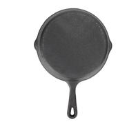 Aurikall Poêle en fonte pré-assaisonnée, Mini poêle à frire de 3.9 pouces pour four, gril, cuisinière, cuisson et service (10 cm/3,9 pouces)
