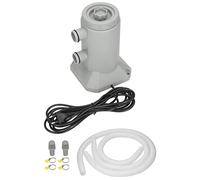 Aurikall Pompe à Filtre à Cartouche avec boîtier en Caoutchouc et Joint étanche en résine époxy - Débit de 2000 LPH, Levage de 2,5 mètres, Puissance de 75 W - 120 V 60 Hz avec Prise