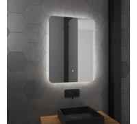 Aurlane MIR006 - Miroir de salle de bain LED 60x80 cm