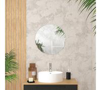 Aurlane MIR049 - Miroir salle de bain rond 50 cm