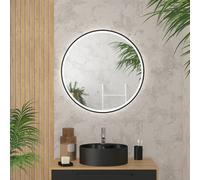 Aurlane MIR054 - Miroir salle de bain LED 70x70 cm