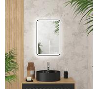 Aurlane MIR055 - Miroir salle de bain LED 60x40 cm