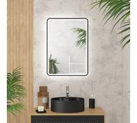 Aurlane MIR056 - Miroir salle de bain LED 70x50 cm