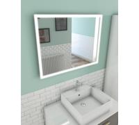 AURLANE Miroir Salle de Bain LED Auto-éclairant Frame 60x80cm
