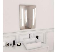 AURLANE Miroir Salle de Bain LED Auto-éclairant Highway 70x50cm