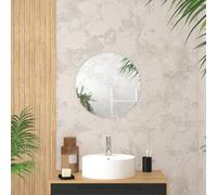 AURLANE Miroir Salle de Bain Rond - Diamètre 50cm - GO